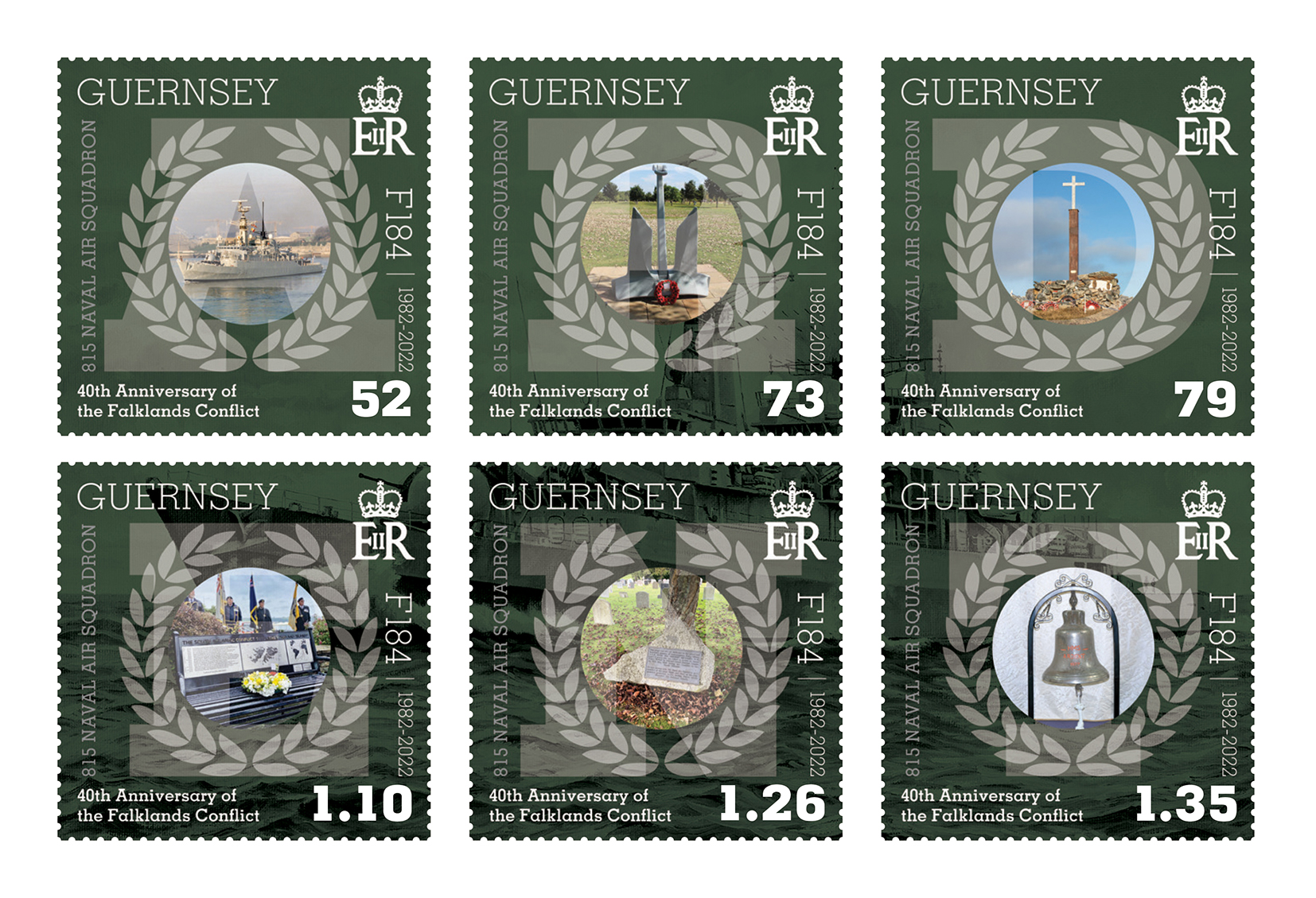 Guernsey Post's commemorative stamps mark 40th Anniversary of Falklands Conflict